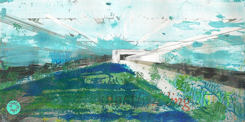 kunstfrühling 2011, Kunstfrühling 2011, Frühling 2012, 10,3 cm x 20,7 cm oel/acrylbilder