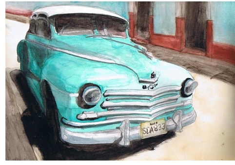 Dodge 1950, 2008, 24 x 30 cm Dodge 1950